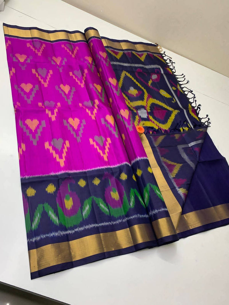 Pochampalli Dolla Silk Designer Saree