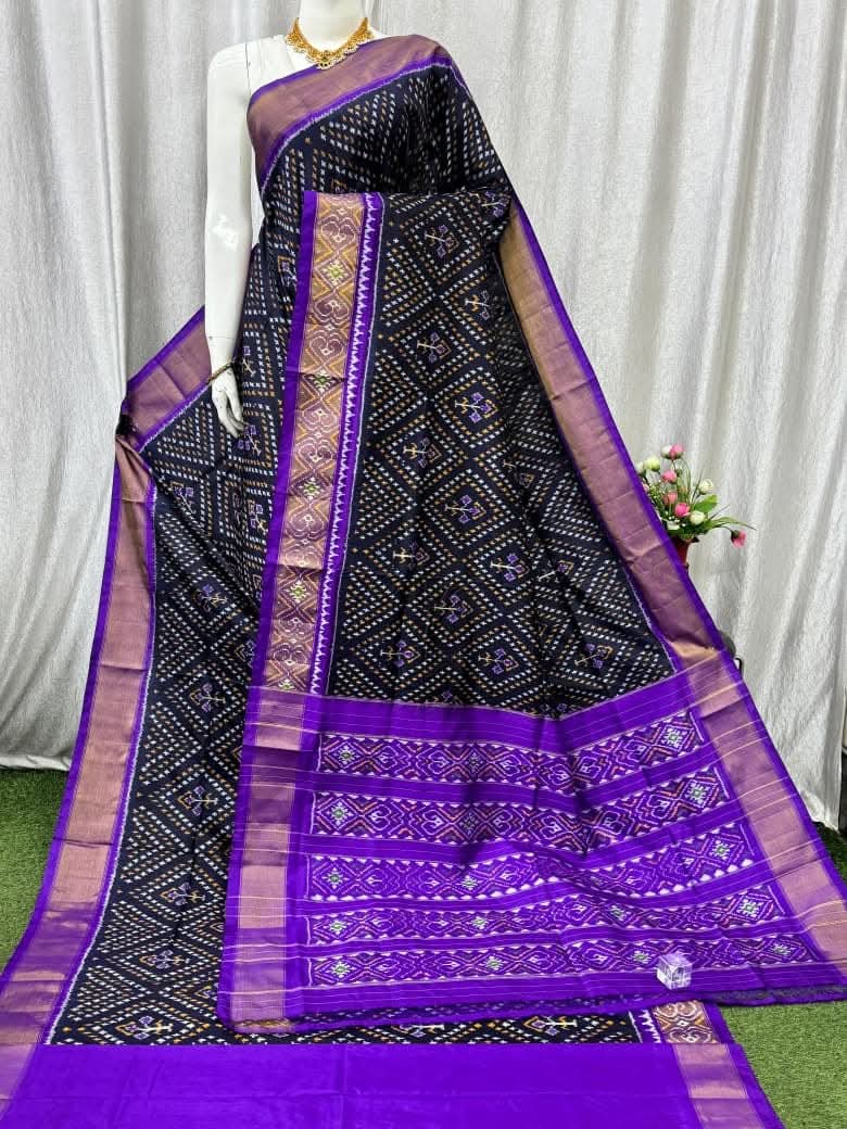 Pochampalli Print Dolla Silk Saree