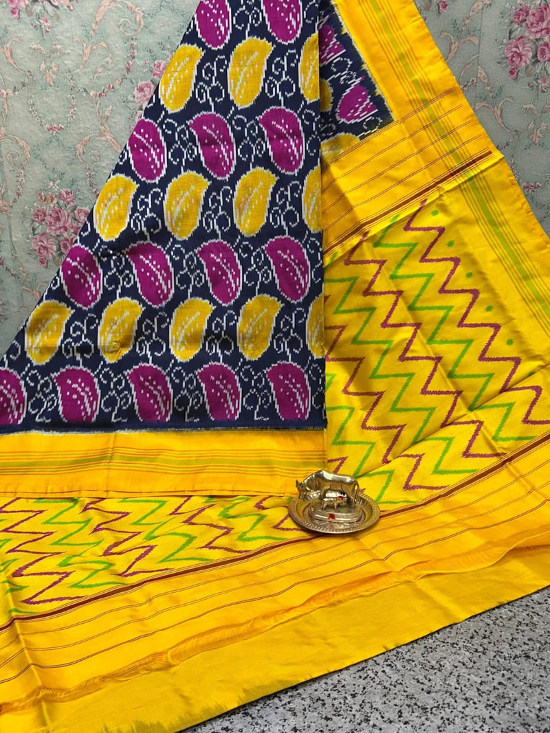 Pochampalli Weave Dolla Silk Saree