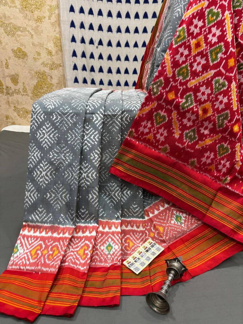 Pochampalli Dolla Silk Saree