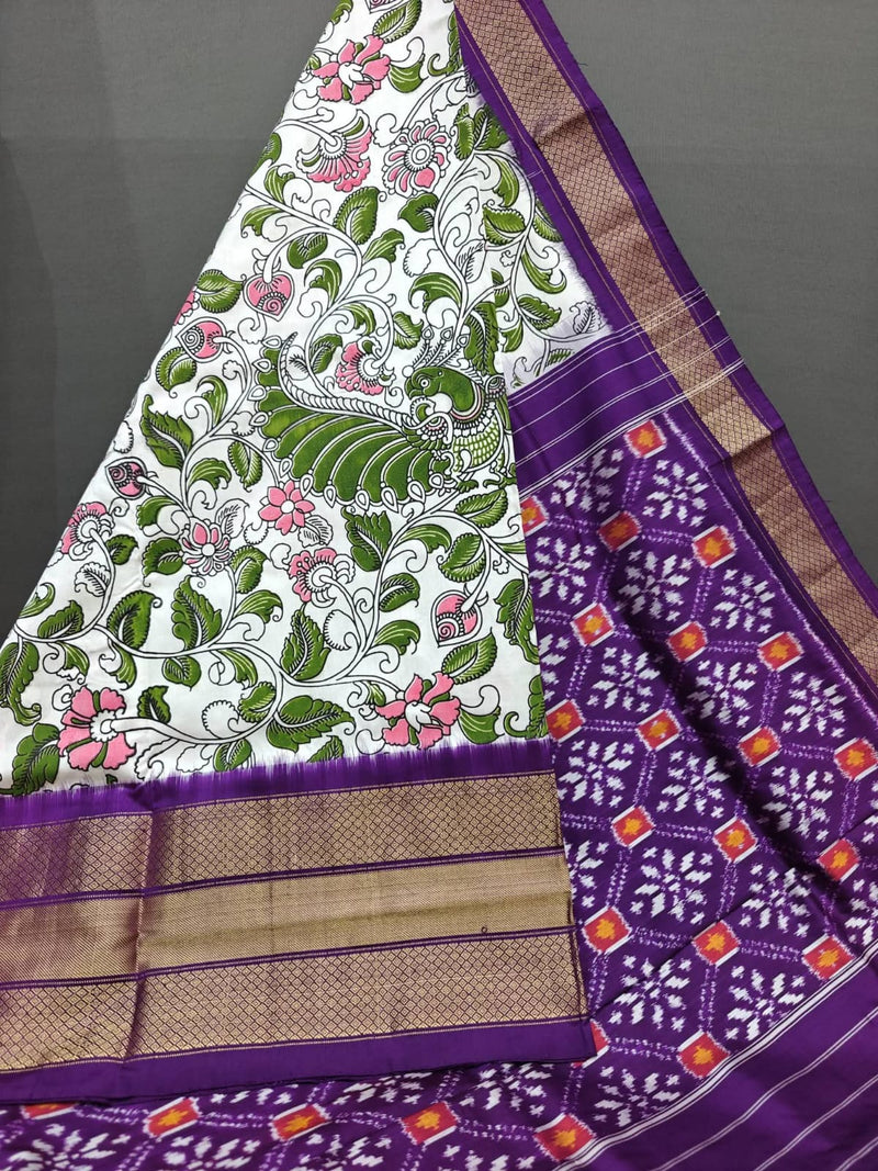 Pochampalli Dolla Silk Ethnic Saree