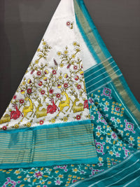 Pochampalli Print Dolla Silk Saree