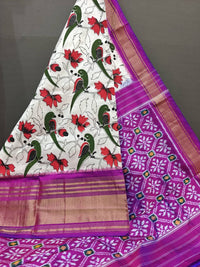 Pochampalli Dolla Silk Ethnic Saree